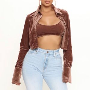 Fashionnova crop top set